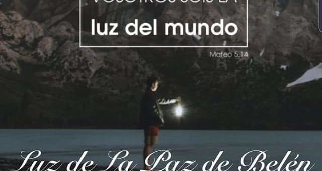 LUZ DE LA PAZ DE BELÉN