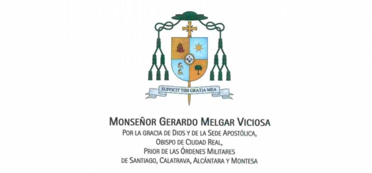 Ampliación medidas coronavirus. Monseñor Gerardo Melgar, obispo.